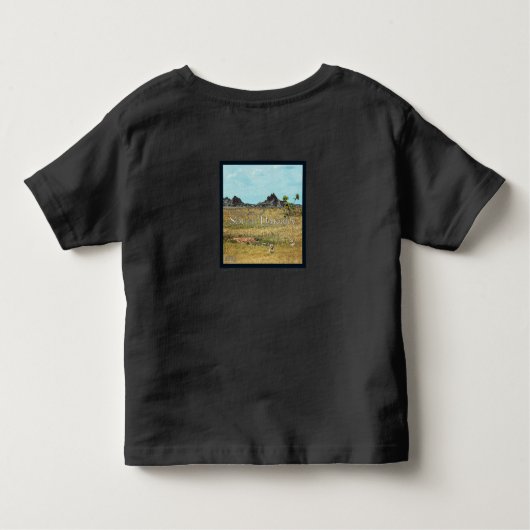 De Prairielanden van South Dakota Kinder Shirts (Achterkant)
