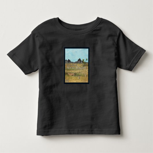 De Prairielanden van South Dakota Kinder Shirts (Voorkant)