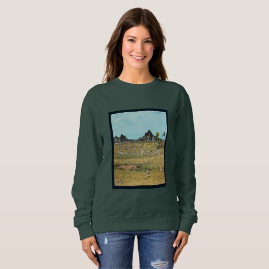 De Prairielanden van South Dakota Trui (Voorkant volledig)