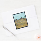 De Prairielanden van South Dakota Vierkante Sticker (Envelop)