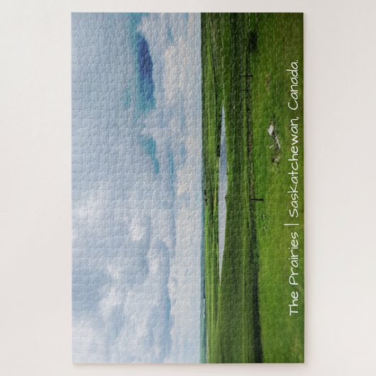 De Prairies | Saskatchewan, Canada Legpuzzel (Verticaal)