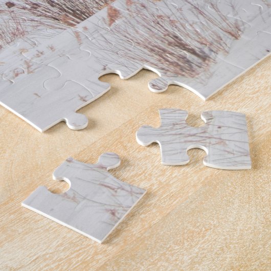 De Prairies Saskatchewan Canada Old Tractor Legpuzzel (Zijkant)