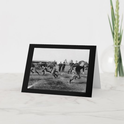 De Praktijk 1912 van het Football van Yale Kaart (Voorkant)