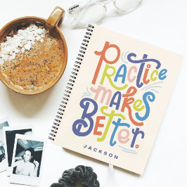 De praktijk maakt beter notitieboek