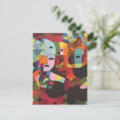 De praktische abstractie - Ken Gage Art Briefkaart (Staand voorkant)