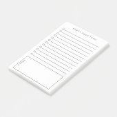 De praktische Dagelijkse Taken & de Nota's voegen Post-it® Notes (Schuin)