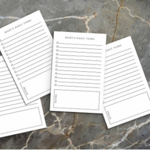 De praktische Dagelijkse Taken & de Nota's voegen  Post-it® Notes