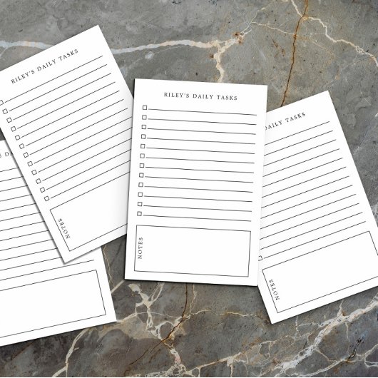 De praktische Dagelijkse Taken & de Nota's voegen Post-it® Notes