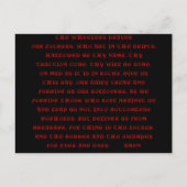 DE PRAYER VAN DE WEELERS BRIEFKAART (Voorkant)