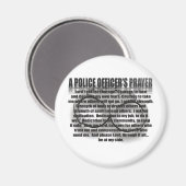 DE PRAYER VAN EEN POLITIEBUREAU MAGNEET (Voorkant / Achterkant)