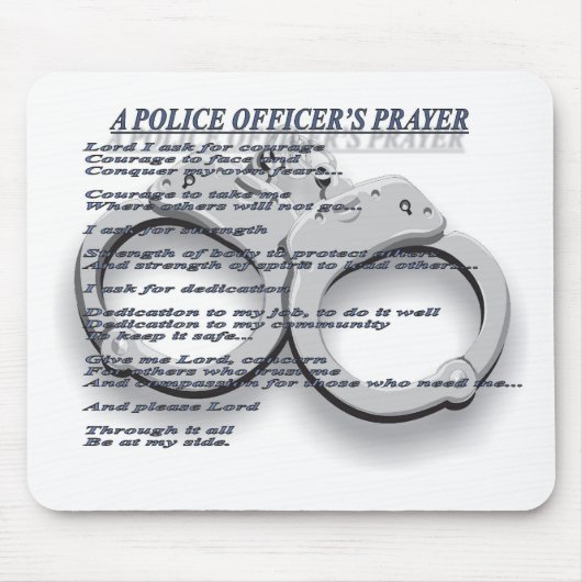 DE PRAYER VAN EEN POLITIEBUREAU MUISMAT (Voorkant)