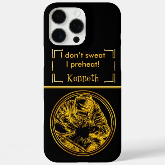 De precisie van de lasser Case-Mate iPhone case (Achterkant)