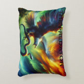 De Predator en de Prey Accent Kussen (Voorkant(Verticaal))