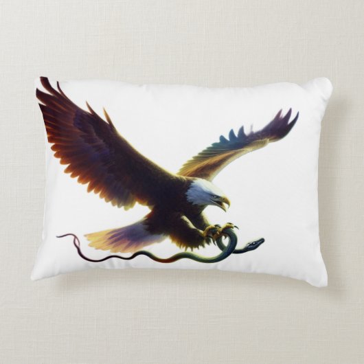 De Predator en de Prey Accent Kussen (Achterkant)