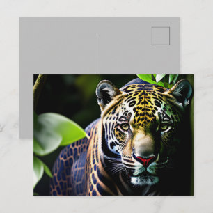 De Predator van het Oerwoud Jaguar - Fierce Briefkaart