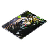 De Predator van het Oerwoud Jaguar - Fierce Notitieboek (Linkerzijde)