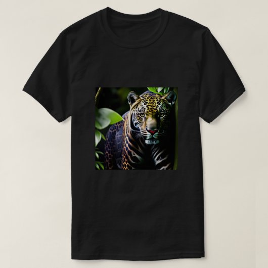 De Predator van het Oerwoud Jaguar - Fierce T-shirt (Design voorkant)
