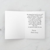 De predikant het is Uw Jubileum Feestdagen Kaart (Binnen)