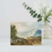 De preek op de berg briefkaart (Staand voorkant)