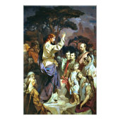 De preek op de berg foto afdruk (Voorkant)