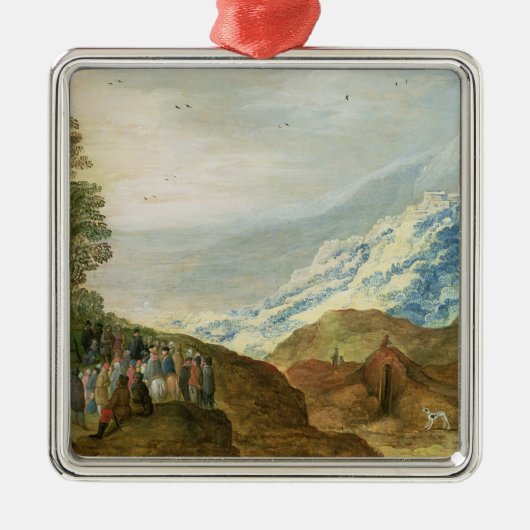De preek op de berg metalen ornament (Voorkant)
