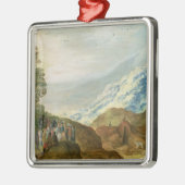 De preek op de berg metalen ornament (Links)