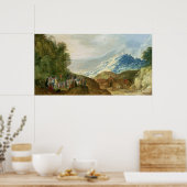 De preek op de berg poster (Keuken)