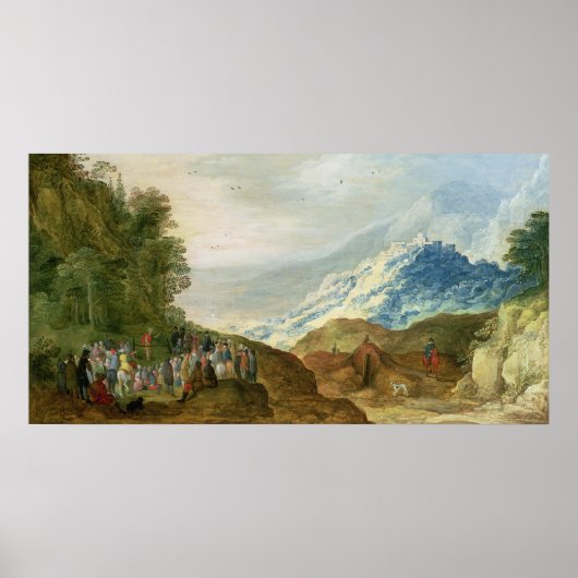 De preek op de berg poster (Voorkant)