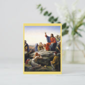 De preek op de berg, Religieus Briefkaart (Staand voorkant)