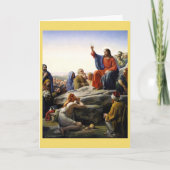 De preek op de berg, Religieus Kaart (Voorkant)