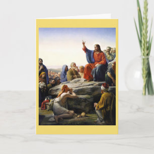 De preek op de berg, Religieus Kaart