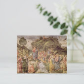 De preek op de berg, van de Sistine Briefkaart (Staand voorkant)