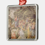 De preek op de berg, van de Sistine Metalen Ornament (Links)