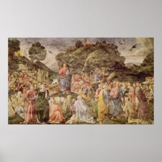 De preek op de berg, van de Sistine Poster (Voorkant)