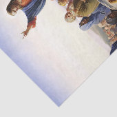 De preek op de Mount, ontkoppelen Tissuepapier (Detail)