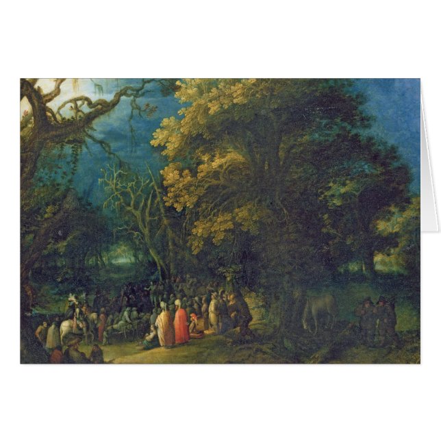 De preek van John de Baptist (Voorkant Horizontaal)