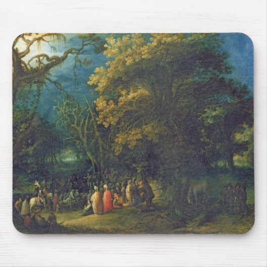 De preek van John de Baptist Muismat (Voorkant)