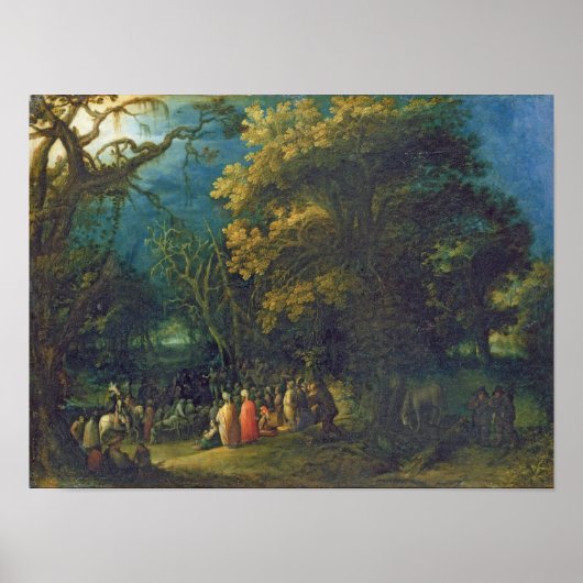 De preek van John de Baptist Poster (Voorkant)
