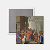 De preek van St. Paul bij Ephesus, 1649 Magneet (Voorkant / Achterkant)