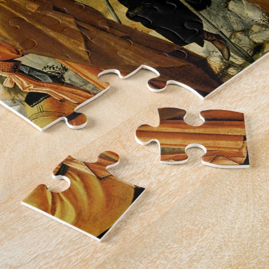 De preken van de heilige Stephen in Jeruzalem Legpuzzel (Zijkant)