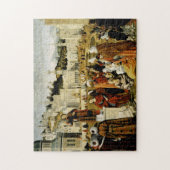 De preken van de heilige Stephen in Jeruzalem Legpuzzel (Verticaal)