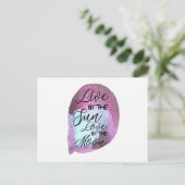 De Prentbriefkaar van Boho Levend door de Liefde Briefkaart (Staand voorkant)