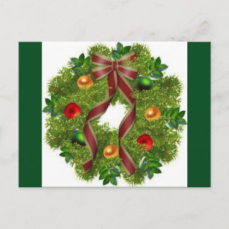 De Prentbriefkaar van Kerstmis Feestdagenkaart