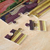De presentatie in de tempel, 1342 (temperatuur op  legpuzzel (Zijkant)