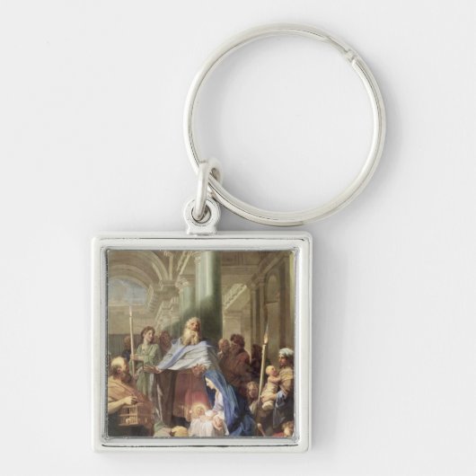 De presentatie in de tempel, 1692 sleutelhanger (Voorkant)