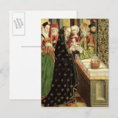 De presentatie in de tempel briefkaart (Voorkant / Achterkant)