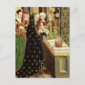 De presentatie in de tempel briefkaart (Voorkant)