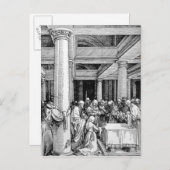 De presentatie in de tempel, c.1503/4 briefkaart (Voorkant / Achterkant)