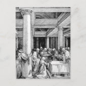 De presentatie in de tempel, c.1503/4 briefkaart (Voorkant)