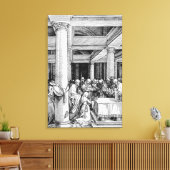 De presentatie in de tempel, c.1503/4 canvas afdruk (Insitu (Woonkamer))